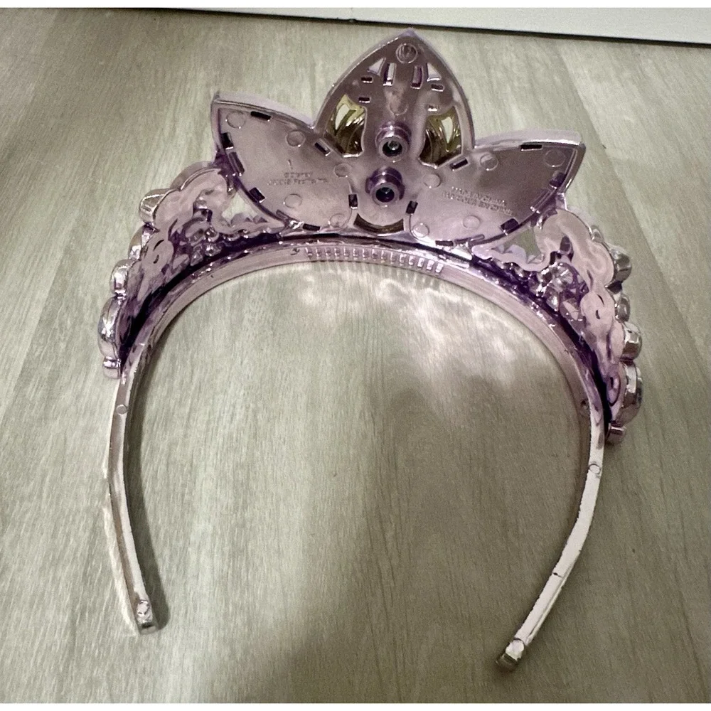 Disney Princess Rapunzel Tiara Crown‎ Toy Purple Gemstones Fairytale Costume